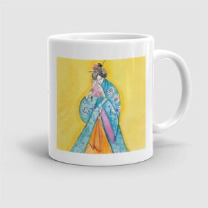 Caneca Tema Oriental Japonesa