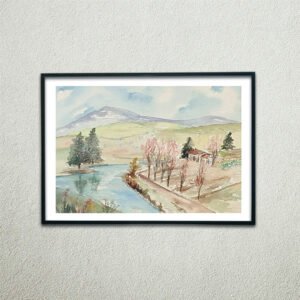 Fine Art Aquarelas Paisagens 036