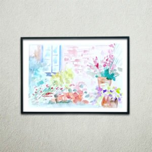 Fine Art Aquarelas Natureza 025