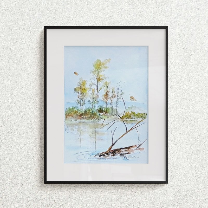 Fine Art Aquarelas Natureza 034