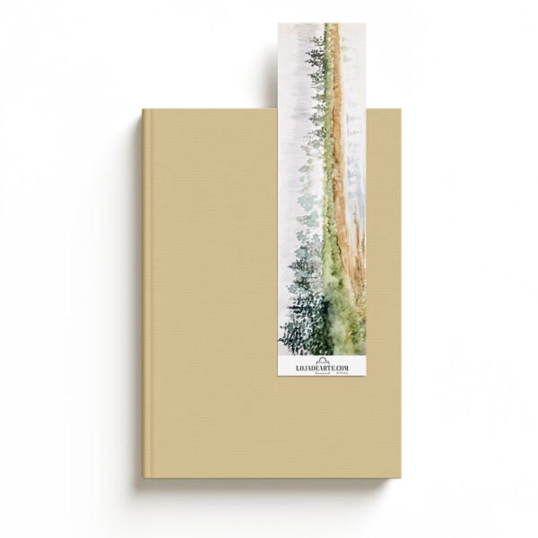 Bookmark Natureza Marca Páginas