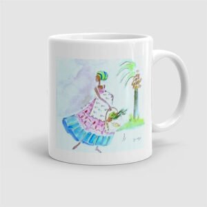 Caneca - Tema Afro-brasileiro "As Baianas" 103