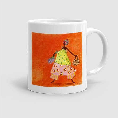 Caneca - Tema Afro-brasileiro "As Baianas" 78