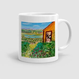 Caneca - Tema Natureza Aquarelas 15